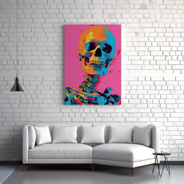 Tablou Canvas Schelet Rebel - Detaliu Tablou Canvas nr. 29188