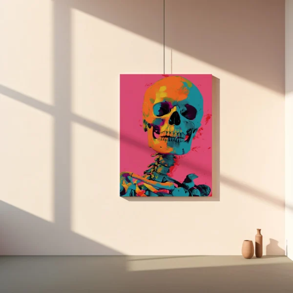 Tablou Canvas Schelet Rebel - Detaliu Tablou Canvas nr. 29189