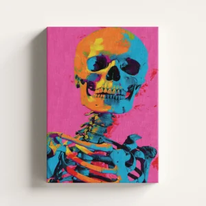 Tablou Canvas Schelet Rebel