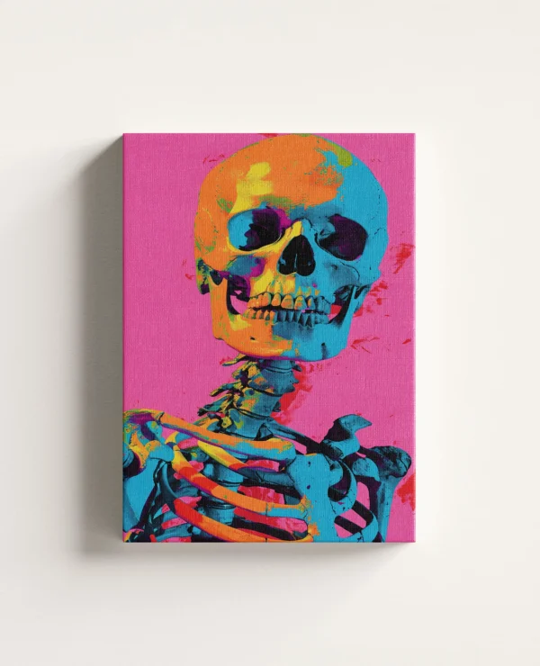Tablou Canvas Schelet Rebel