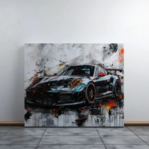 Tablou Canvas Porsche 911 Abstract - Detaliu Tablou Canvas nr. 24351