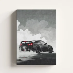Tablou Canvas Nissan GT-R R35 'Godzilla'