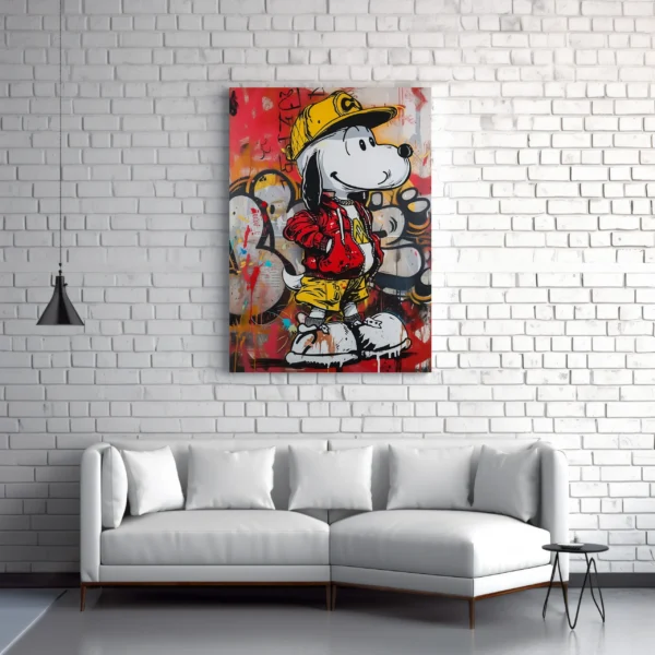 Tablou Canvas Snoopy Street - Detaliu Tablou Canvas nr. 29260