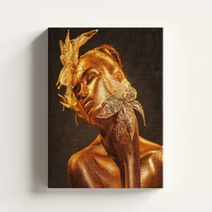 Tablou Canvas Muza Aurie