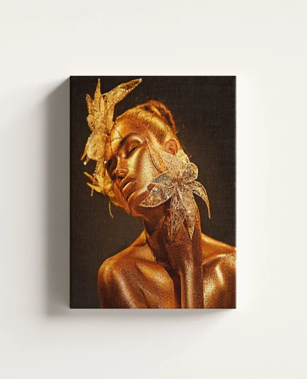 Tablou Canvas Muza Aurie