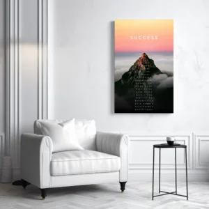 Tablou Canvas Muntele Succesului - Detaliu Tablou Canvas nr. 19000