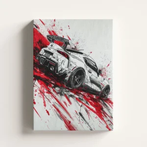 Tablou Canvas Artă Dinamică Motorsport