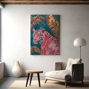 Tablou Canvas Pisicuta Roz - Detaliu Tablou Canvas nr. 30007