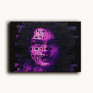 Typography - Detaliu Tablou Canvas nr. 16913