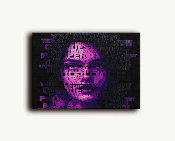 Typography - Detaliu Tablou Canvas nr. 16913
