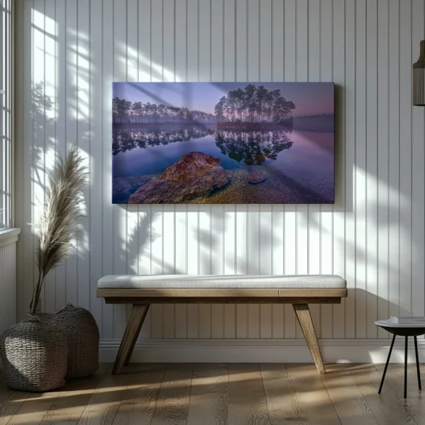 Tablou Canvas Răsărit Linistit - Detaliu Tablou Canvas nr. 22238