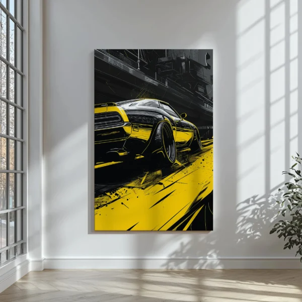 Tablou Canvas Dodge Challenger SRT - Detaliu Tablou Canvas nr. 24318