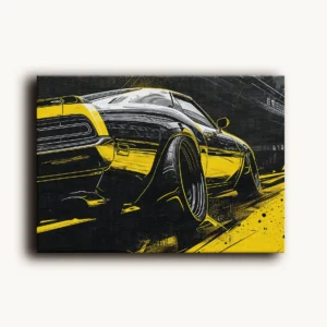 Tablou Canvas Dodge Challenger SRT - Detaliu Tablou Canvas nr. 24317