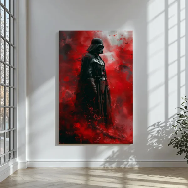Tablou Canvas Darth Vader Red Lord - Detaliu Tablou Canvas nr. 30260