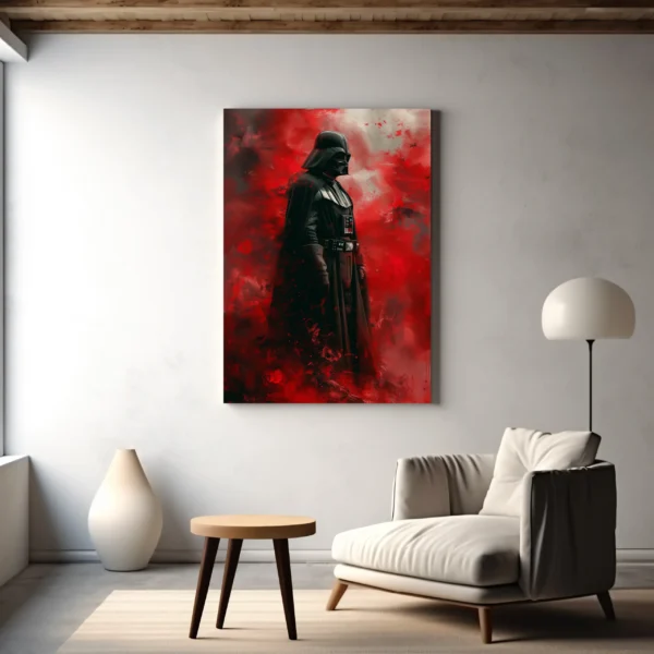 Tablou Canvas Darth Vader Red Lord - Detaliu Tablou Canvas nr. 30259