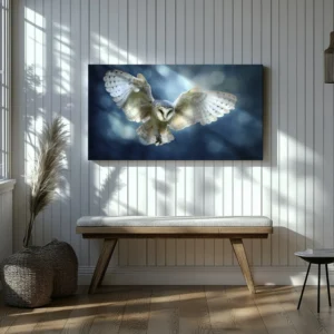Tablou Canvas Tyto Albă - Detaliu Tablou Canvas nr. 28586