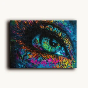 Tablou Canvas Viziune Fluorescentă - Detaliu Tablou Canvas nr. 29080