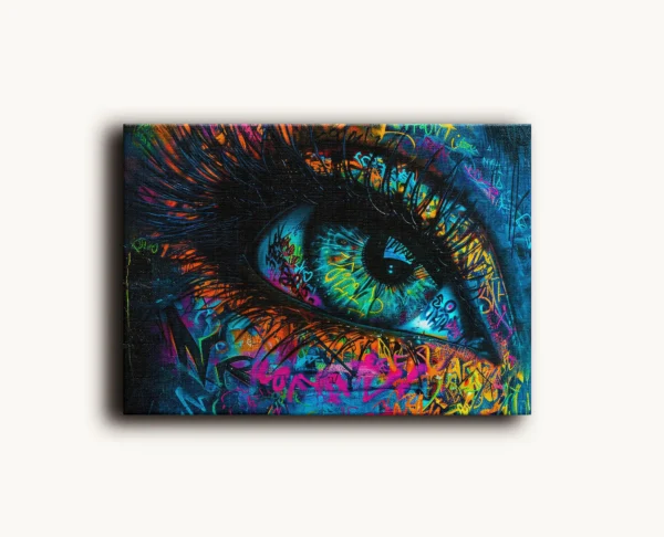 Tablou Canvas Viziune Fluorescentă - Detaliu Tablou Canvas nr. 29080
