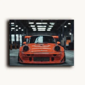 Tablou Canvas Porsche RWB Portocaliu - Detaliu Tablou Canvas nr. 25650