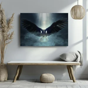Tablou Canvas Vultur Impunător - Detaliu Tablou Canvas nr. 28552