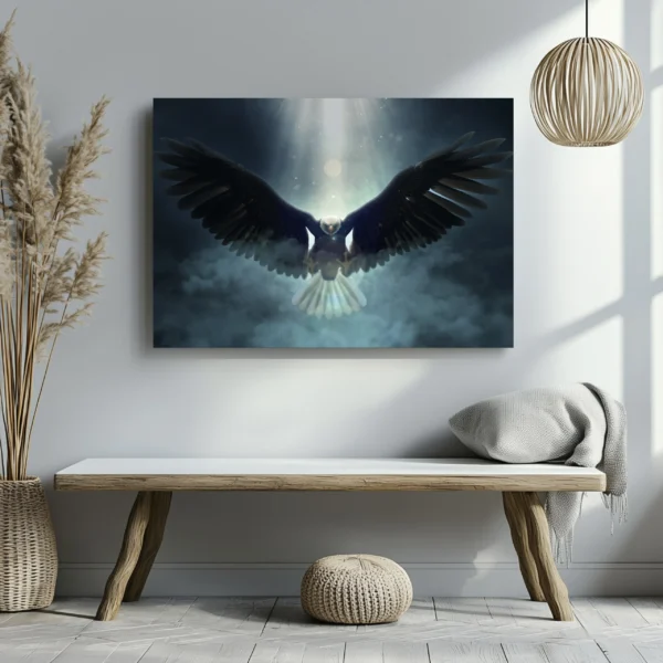 Tablou Canvas Vultur Impunător - Detaliu Tablou Canvas nr. 28552