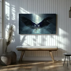 Tablou Canvas Vultur Impunător - Detaliu Tablou Canvas nr. 28553