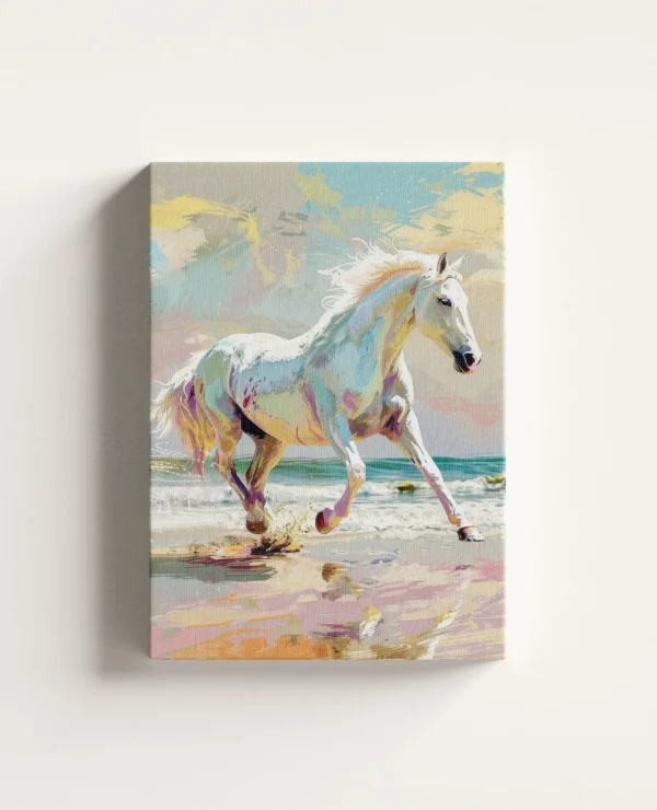 Tablou Canvas Galop pe Plajă