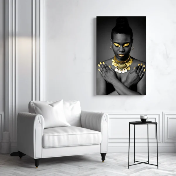 Tablou Canvas Regina de Aur - Detaliu Tablou Canvas nr. 19395