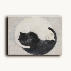Tablou Canvas Yin și Yang - Detaliu Tablou Canvas nr. 26791