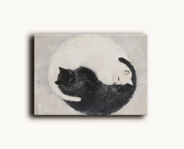 Tablou Canvas Yin și Yang - Detaliu Tablou Canvas nr. 26791
