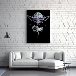 Tablou Canvas Yoda DJ - Detaliu Tablou Canvas nr. 20597