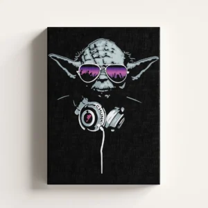 Tablou Canvas Yoda DJ