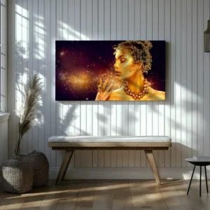 Tablou Canvas Atingere de Aur - Detaliu Tablou Canvas nr. 19323