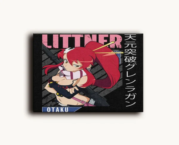 Tablou Canvas Gurren Lagann – Yoko Littner - Detaliu Tablou Canvas nr. 18730