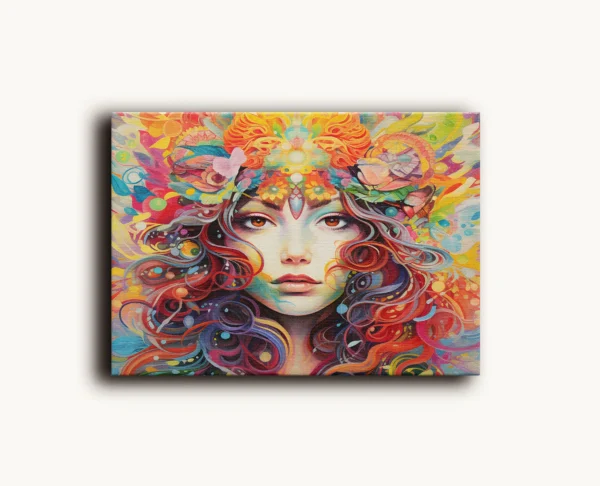 Tablou Canvas Muză Îndrăzneață - Detaliu Tablou Canvas nr. 19741