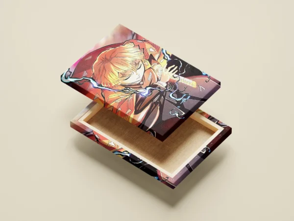 Tablou Canvas Demon Slayer - Zenitsu Agatsuma - Detaliu Tablou Canvas nr. 17246