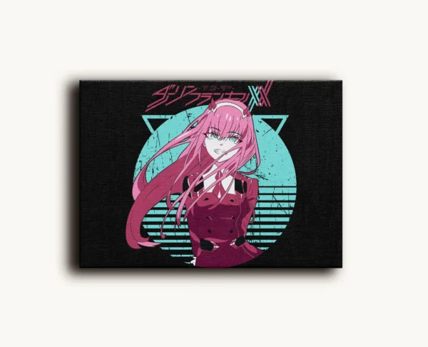Tablou Canvas Darling in the Franxx - Zero Two - Detaliu Tablou Canvas nr. 17674
