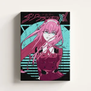 Tablou Canvas Darling in the Franxx - Zero Two
