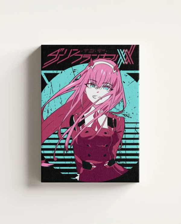 Tablou Canvas Darling in the Franxx - Zero Two